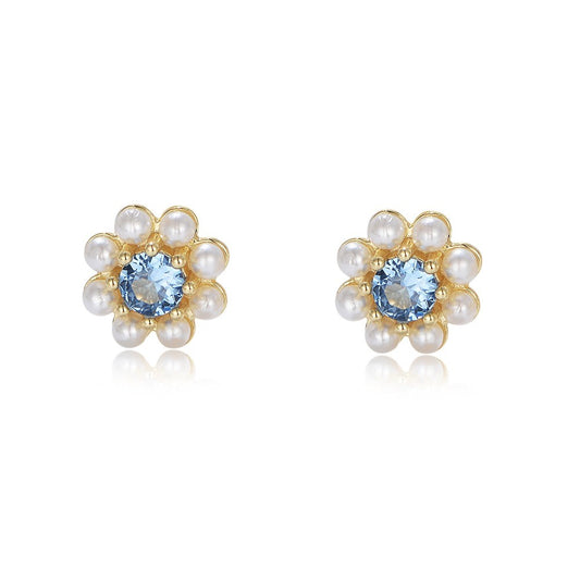 DAISY PEARL EARRINGS