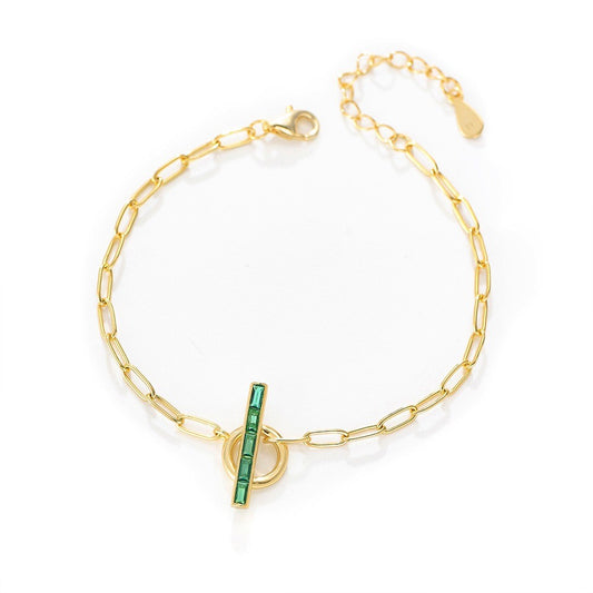 GREEN LOCK BRACELET