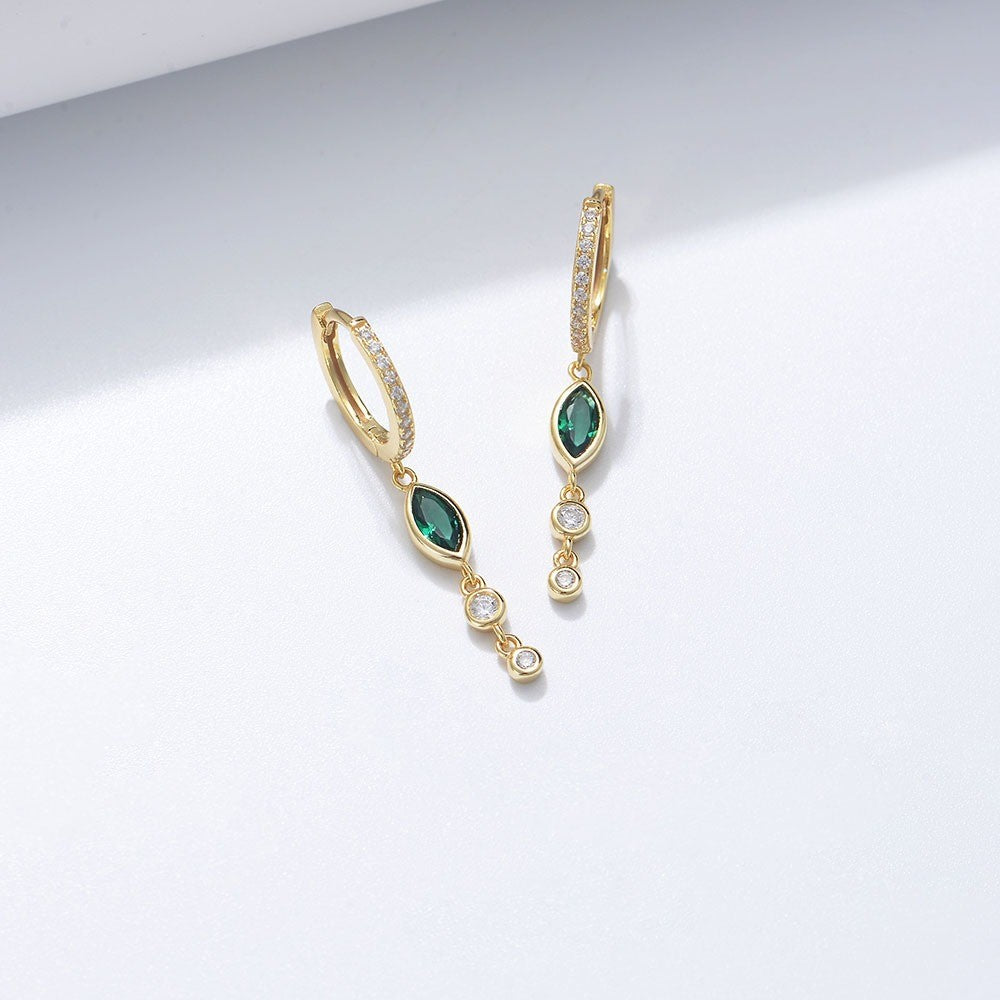 GREEN EYES EARRINGS